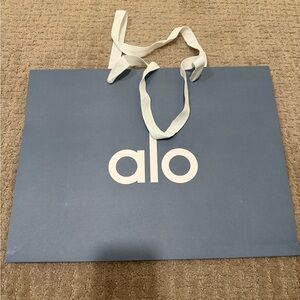 Alo Blue Shopping Bag
